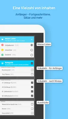 WordBit Spanisch (for German) android App screenshot 0